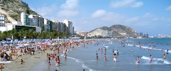 Spanje in de zomer