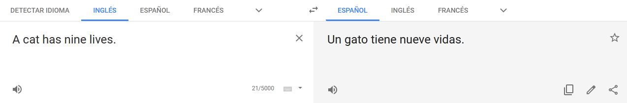 Google Translate fails in Spanish with cultural differences
