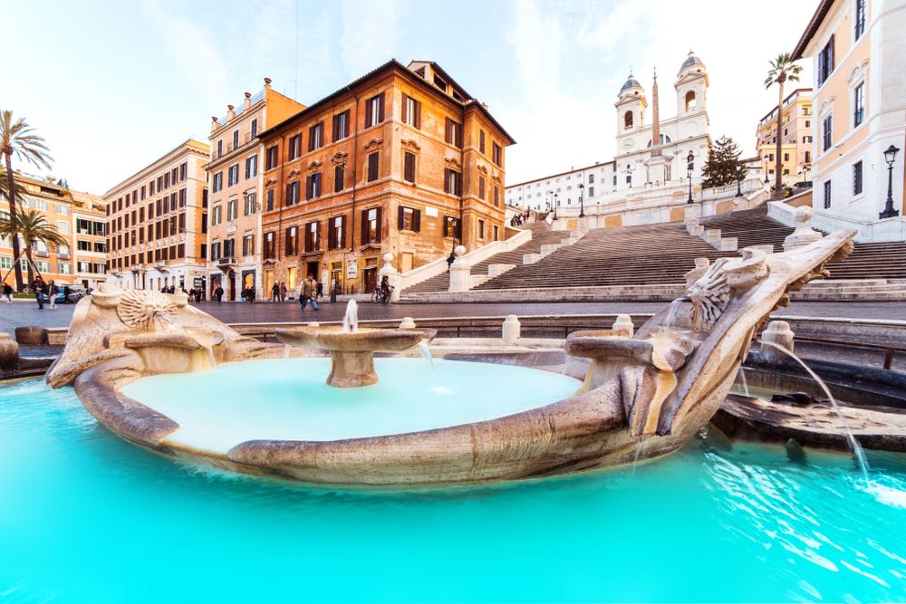 Plaza de España in Rome