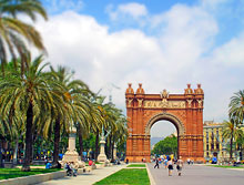 Ciudadela Park in Barcelona