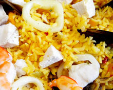 Paella in Central America