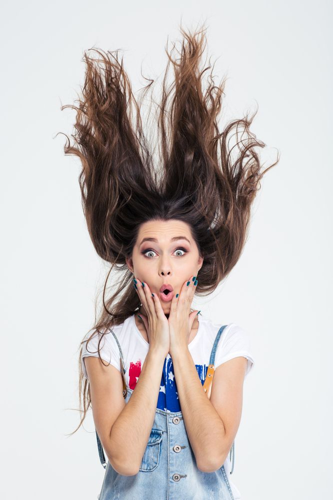 Not one foolish hair on your head